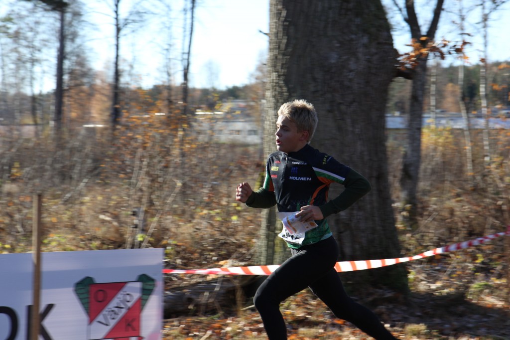 Albin mot mål på tredje sträckan i H 16 klassen.