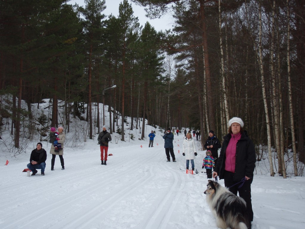 Förväntansfull publik