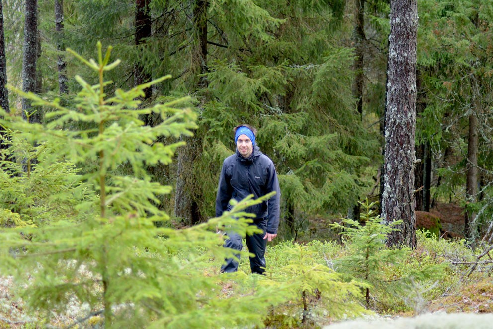 Här dyker Micke - långdist-banläggaren upp